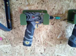 Drill / Impact Driver Wall Mounted Holder 60mm