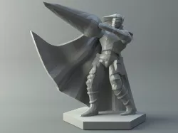 Drow mage - D&D miniature