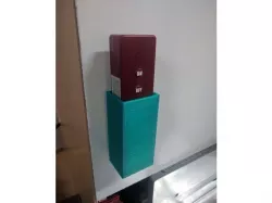 Dust Collector Remote Cradle with Keyhole Mount