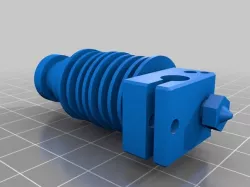 E3D lite 6 hotend CAD Model