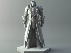 Elven ranger - D&D miniature