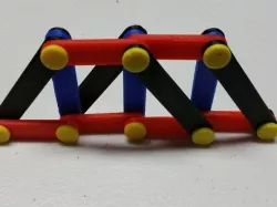 Engineering Truss Pieces for Education of Statics