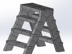 Full sized printable ladder