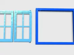 Functioning Miniature Window