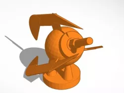 Halo 5 promethian cannon (with stand attached) (may need supports)