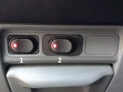 Honda Insight Switch Mount and Blanking Plates