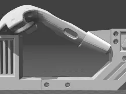 HTC Vive sniper rifle controller for "The Nest" by Croccy22, modified by Alien Identity, Rev 6