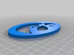 Iowa Hawkeye Logo Oval