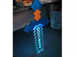 Light-Up Minecraft style Sword