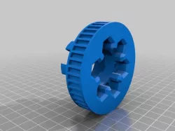 Longboard ABEC 11 Flywheels & Clones 44 Tooth Lock Nut Pulley for 9mm, 12mm, 15mm Belt