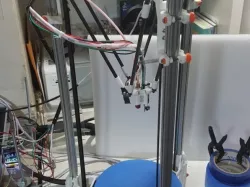 MiltyKoss-Alpha One, small Delta printer with sliding carriages