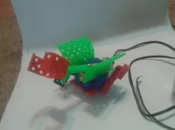 Motorized Robo DUCK - Meccano Lego compatible Exp Parts