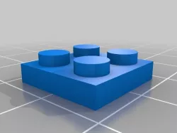 My Customized LEGO 2x2 plate 105