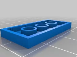 My Customized LEGO 2x4 tile