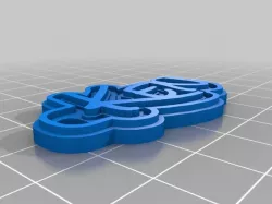 My Customized Multiline Tag or Keychain