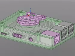 Pi 2 Case - slim with customization options