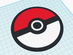 Pokemon - Pokeball Drink Coaster
