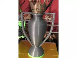 Premier League Trophy - Just the Lions for the handles