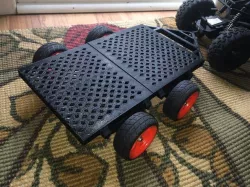 RC trailer w/ hitch 1:10 or 1:18 scale