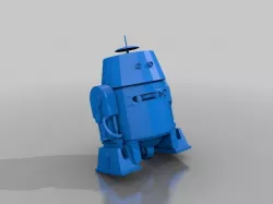 Rebels Chopper Low Poly