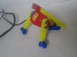 Robo FROG - Motorized Meccano Lego Compatible