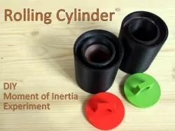 Rolling Cylinder - DIY Moment of Inertia Experiment