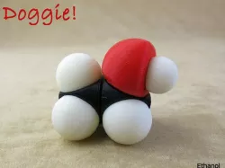 Space filling molecular models: Starter set