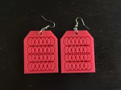 Square Ring Earrings
