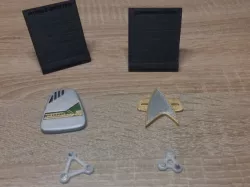 Star Trek Voyager - Holder for Communicator and EMH mobile Emitter