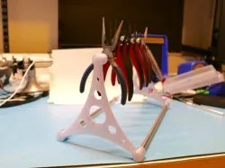 Tool Rack for Pliers and Electronics Tools