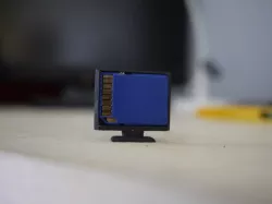 Tv sd card holder