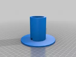 Two part spool, 76mm (height) x 55mm (radius)