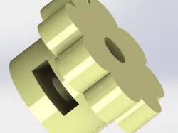 Xyz Da Vinci Heat Bed Thumb Wheel m3 Square nut