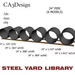 24in Pipe 3D model