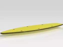 4 Piece Paddle Board With Coupling
