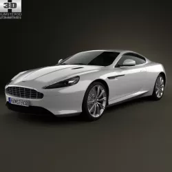 Aston Martin DB9 2013 3D model