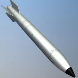 B61 Nuclear Bomb 3D model