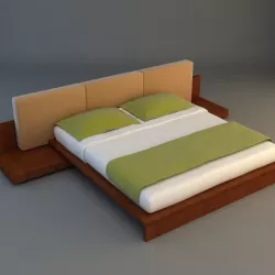 Bed 3D model