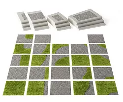 Board Game Puzzle 3D model