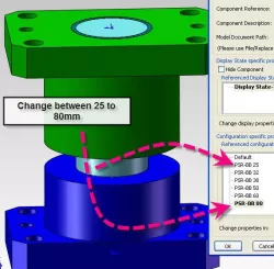 Bolt on ball bearing pin and Bush Assemblies