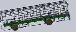 BUS BODY SUPER STRUCTURE AND CHASSIS