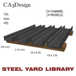 C4 Channel 3D model