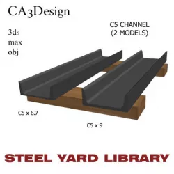 C5 Channel 3D model