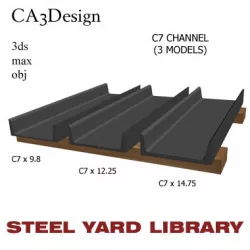 C7 Channel 3D model
