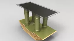 Ceramic Centre Table