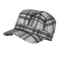 Checkered Baseball Cap 3D model