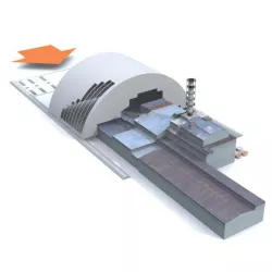 Chernobyl Reactor Containment Shelter 3D model