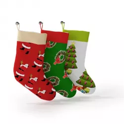Christmas Socks 3D model