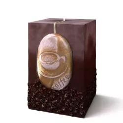Coffee Bean Decoration 3D model