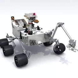 Curiosity Rover Mars Science Lab MSL 3D model